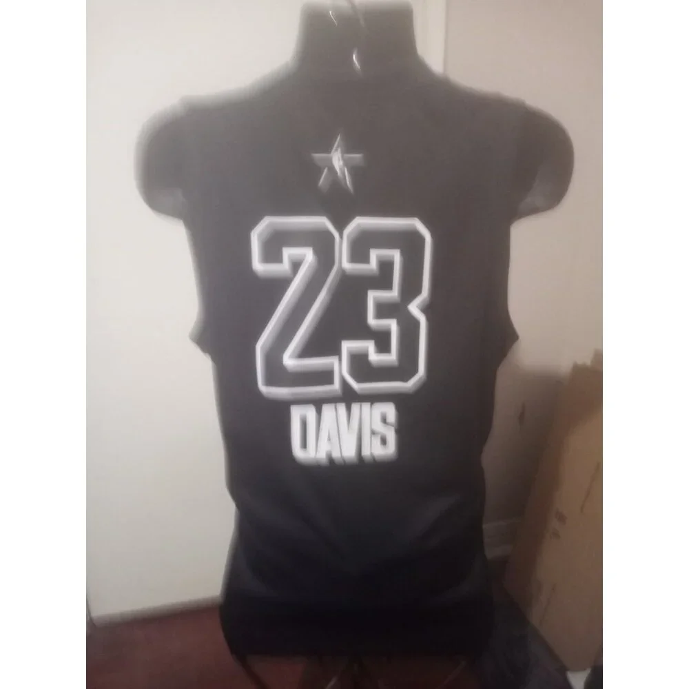 Anthony Davis Nike 2018 All Star Game Jersey Size 50 (Medium M) Swingman Black - Picture 7 of 10
